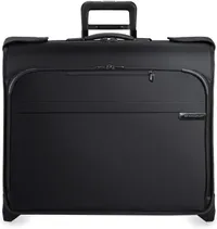 Briggs &amp; Riley Baseline-Softside Carry-On Deluxe 2-Wheel Garment Bag, Black, One Size:&nbsp;was $715, now $536.25 at Amazon (save $179)