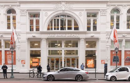 the home depot exterior in New York City