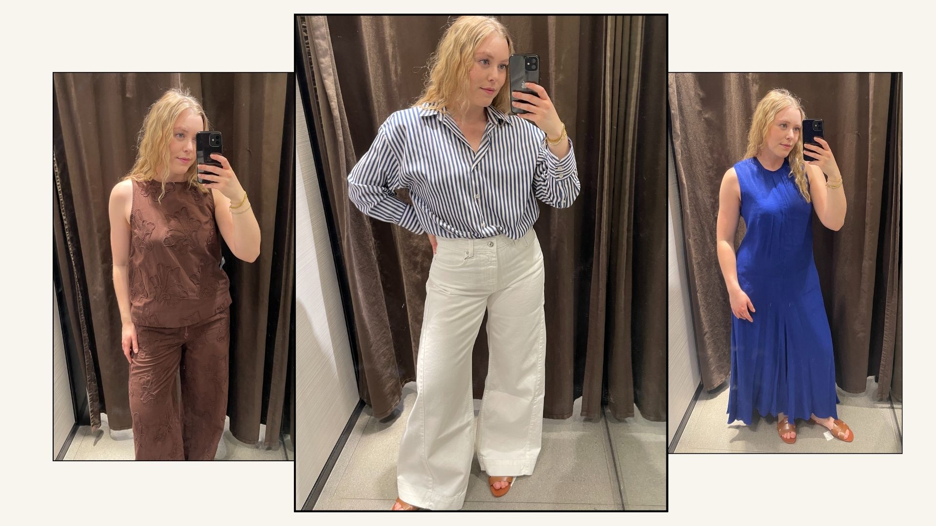 Editor wears three outfits from Zara