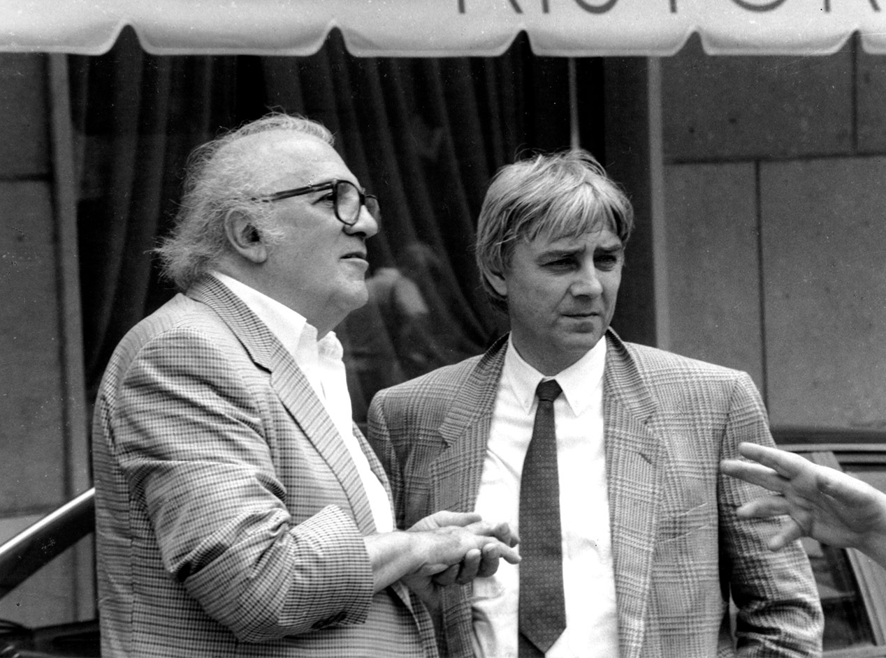 Milo Manara and Federico Fellini