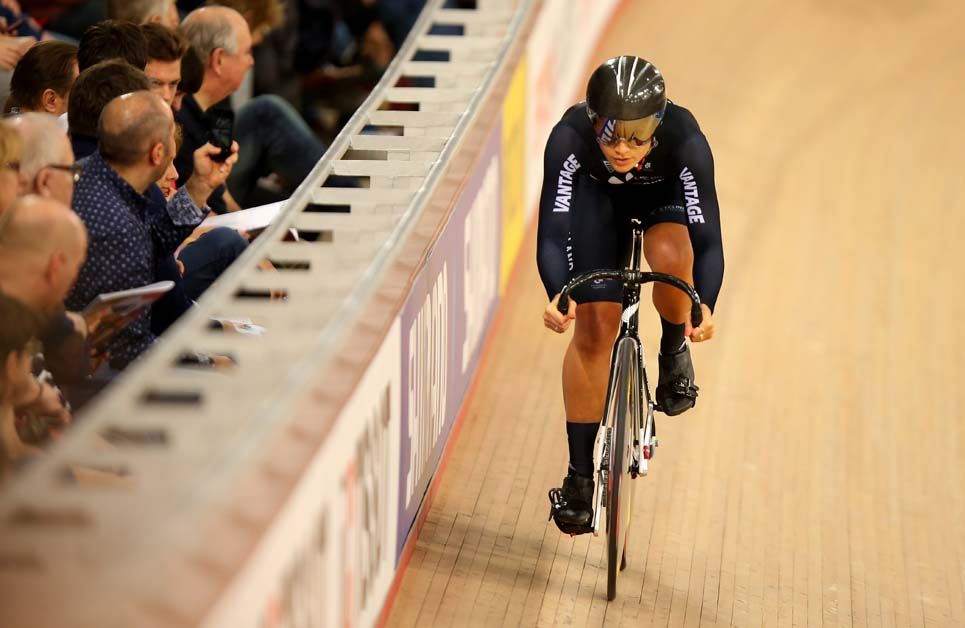 Natasha Hansen keeps it close to the barriers