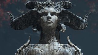 Screenshot of Lilith from Diablo 4