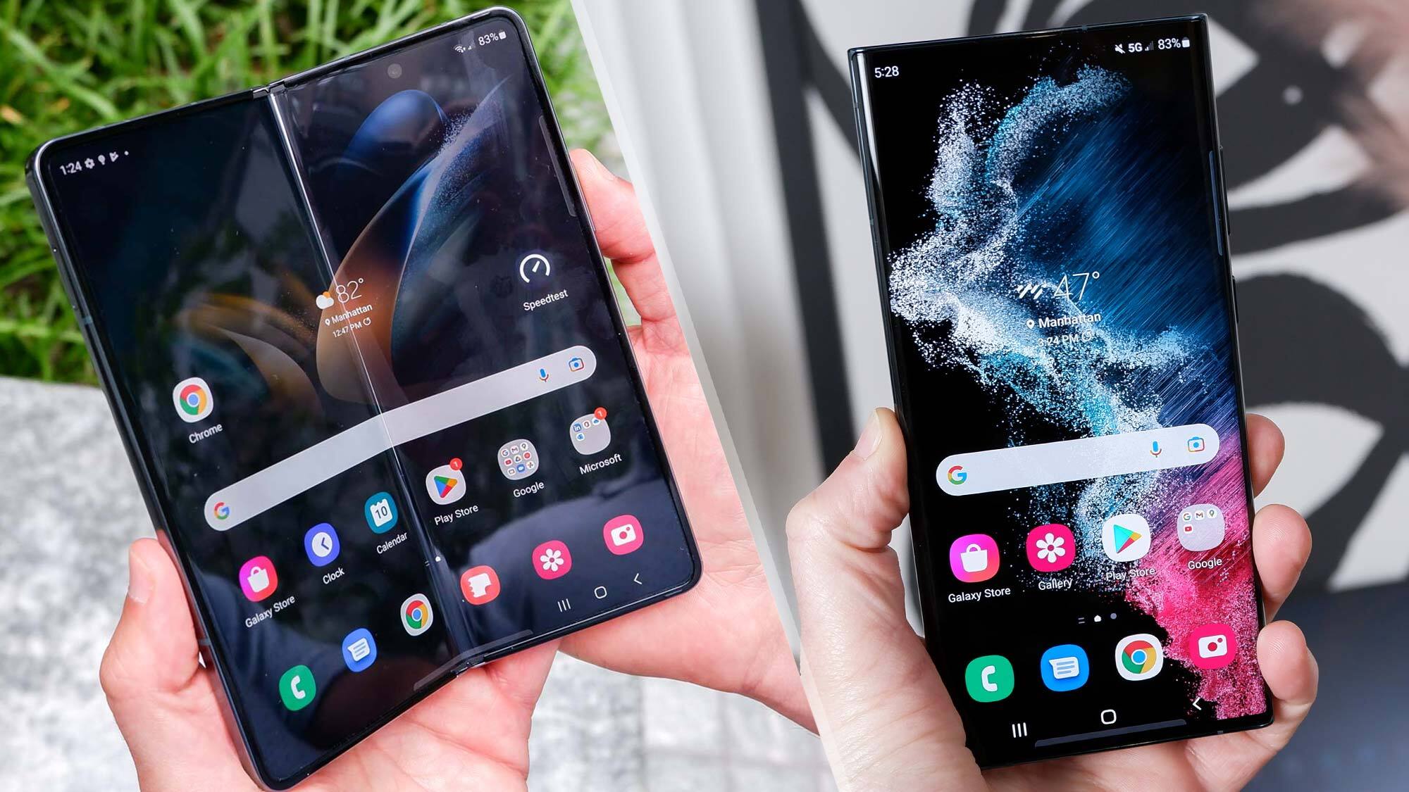 deze Plaats Nylon Samsung Galaxy Z Fold 4 vs Galaxy S22 Ultra: Which phone is best for you? |  Tom's Guide