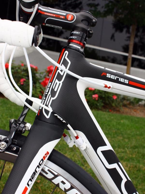 Likewise, the new F3 also gets a tapered front end. Cable stops are standard riveted-on guides instead of the F1's clever interchangeable setup.