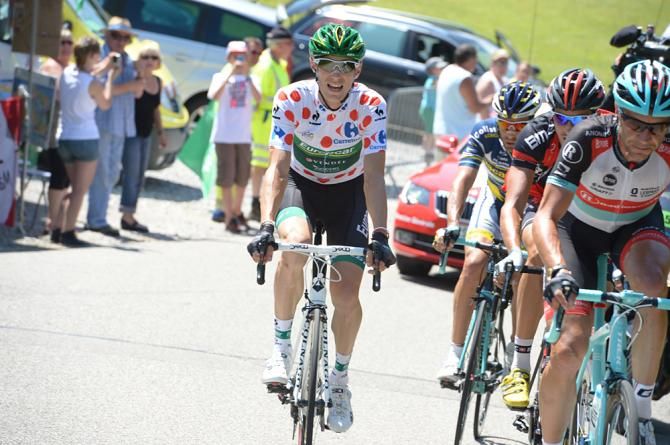 Pierre Rolland lost the polka dot jersey for good.