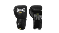 Everlast Leather Pro 3 Boxing Gloves on white background