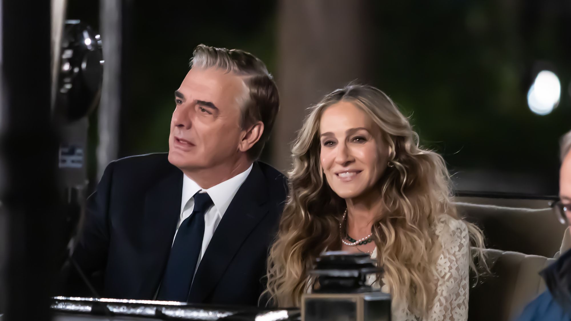 Chris Noth and Sarah Jessica Parker film 'And Just Like That'