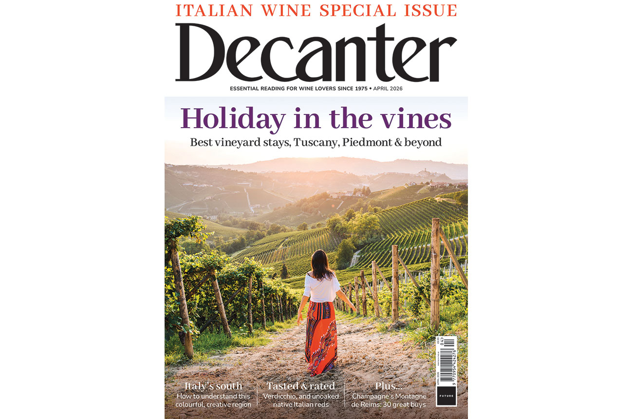 Decanter magazine April 2026