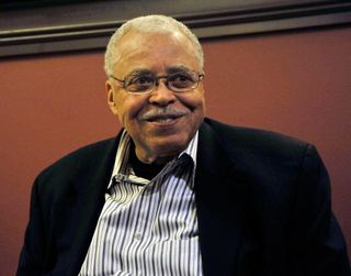 James Earl Jones attends the 62nd annual Outer Critics Circle awards at Sardi's on May 24, 2012.