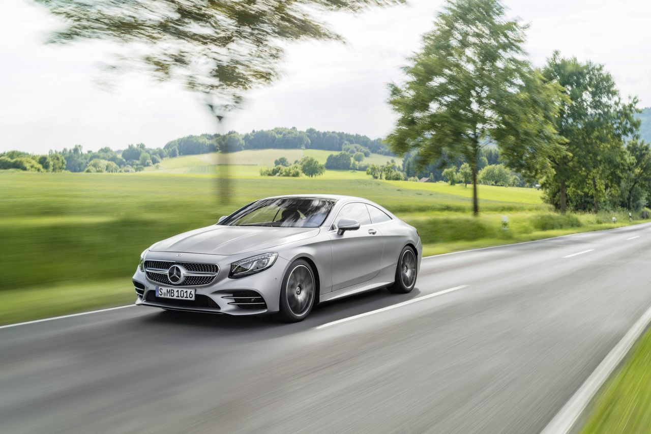 Mercedes-Benz S-Klasse Coupé; C 217; Exterieur: designo allanitgrau magno Mercedes-Benz S-Class Coupé; C 217; Exterior: designo allanite grey magno 