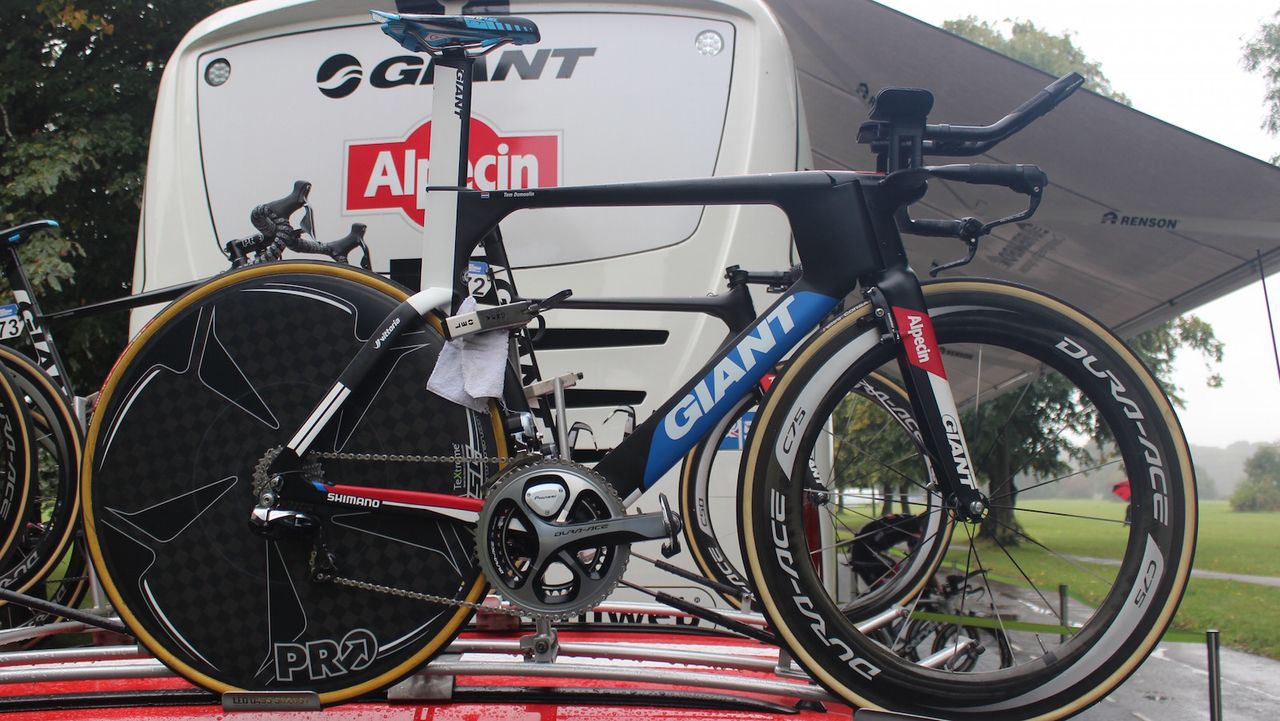 Tom Dumoulin's spare TT bike