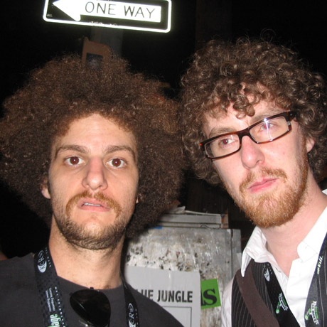 Our man Turner (right) meets his evil alter-ego