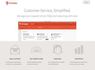 Snappy is a hosted application built on top of email. It can help you manage support without a complicated helpdesk