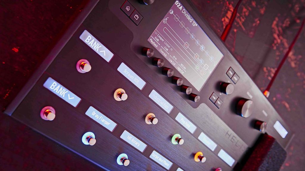 Head to head review Line 6 Helix LT vs HeadRush Pedalboard MusicRadar
