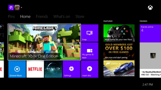 Xbox One Interface on Windows 10