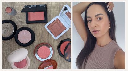 A lineup of the Best highlighting blushes