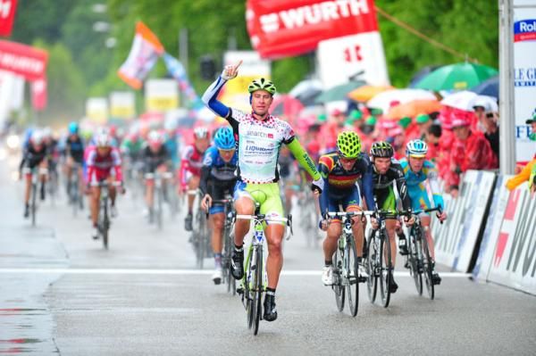 Peter Sagan (Liquigas-Cannondale) wins stage 4 of the Tour de Suisse