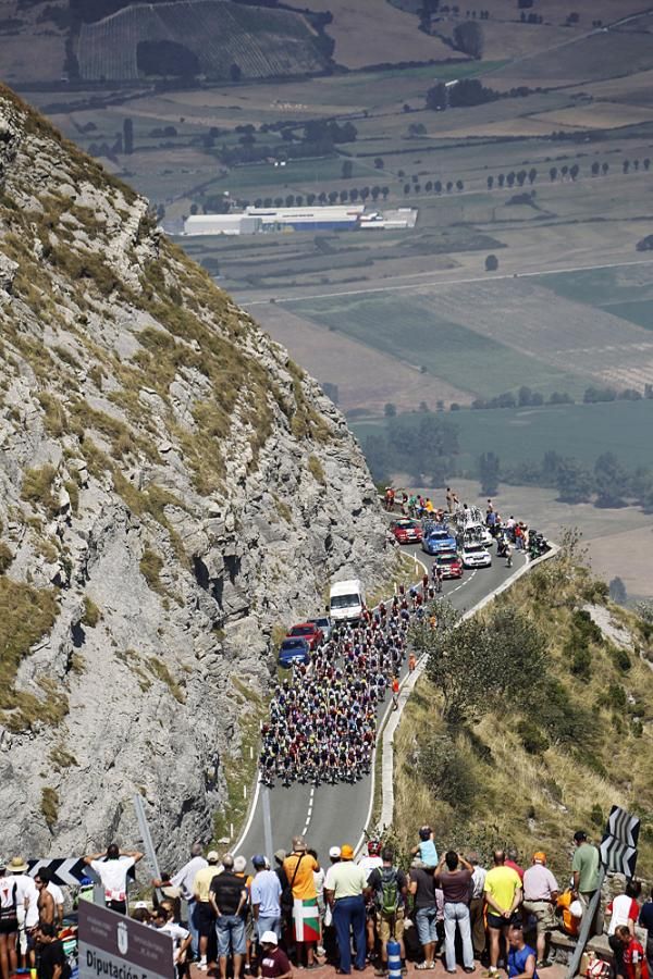 The fourth stage of the Vuelta had some spectacular scenery