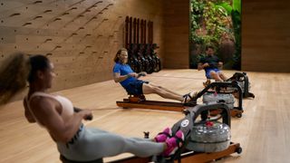Apple Fitness+ rowing machine workout