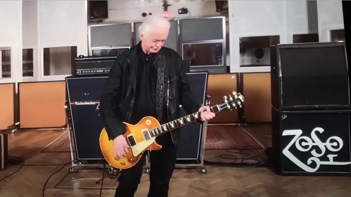 Watch Jimmy Page demo some of the most iconic guitars and amps in Led Zeppelin history