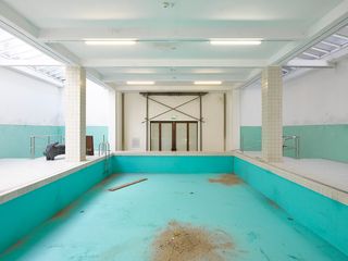 The Whitechapel Pool, 2018, by Elmgreen & Dragset, installation view at Whitechapel Gallery