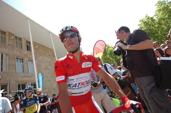 Race leader Joaquim Rodriguez (Katusha)