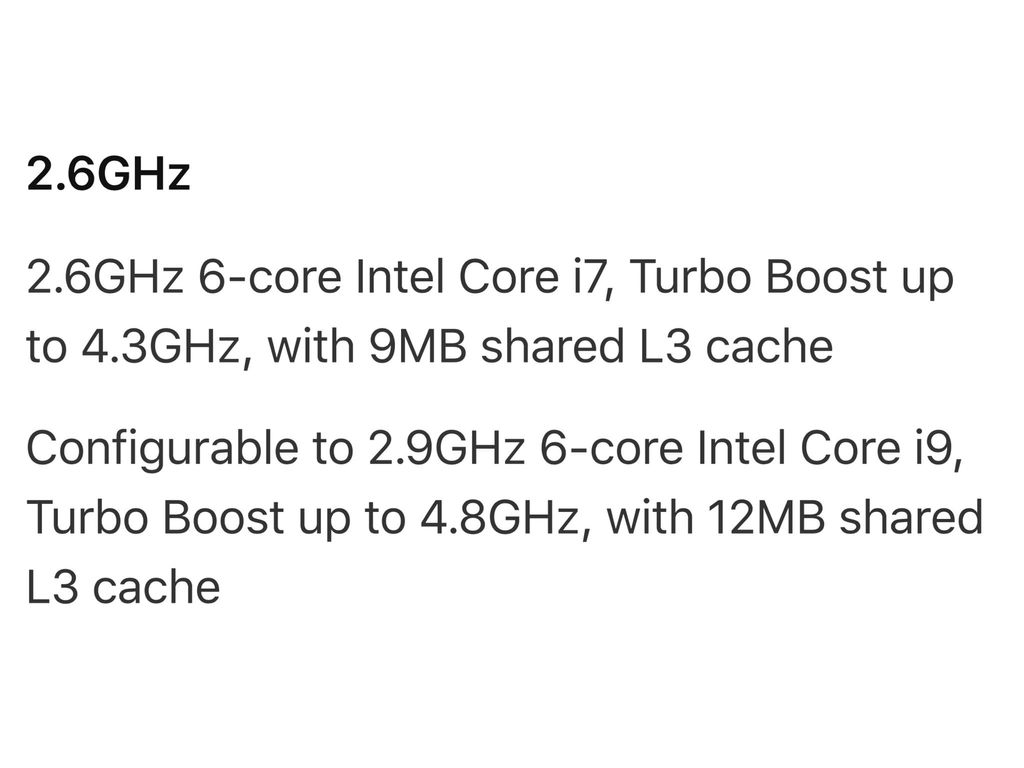 Base clocks, boost clocks, and thermal throttling on MacBook Pro