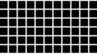 This is one of the simplest but most dazzling optical illusions I've seen