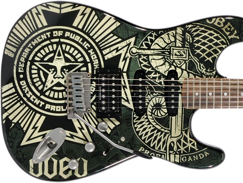 This Strat has the hardware to back its lairy appearance