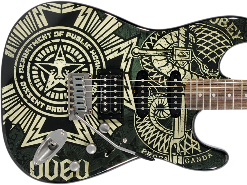 Squier Obey Dissent Graphic review | MusicRadar
