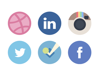 social media icon designs