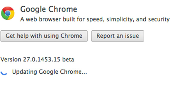 Chrome 27 beta improved browser&#039;s speed