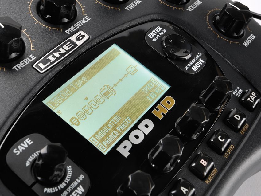 Line6 アンプシミュレーター POD HD Amazon.com: Line 6 POD-HD Desktop Multi-Effects Unit - 22Hd Amp