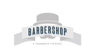 Free fonts: Barbershop