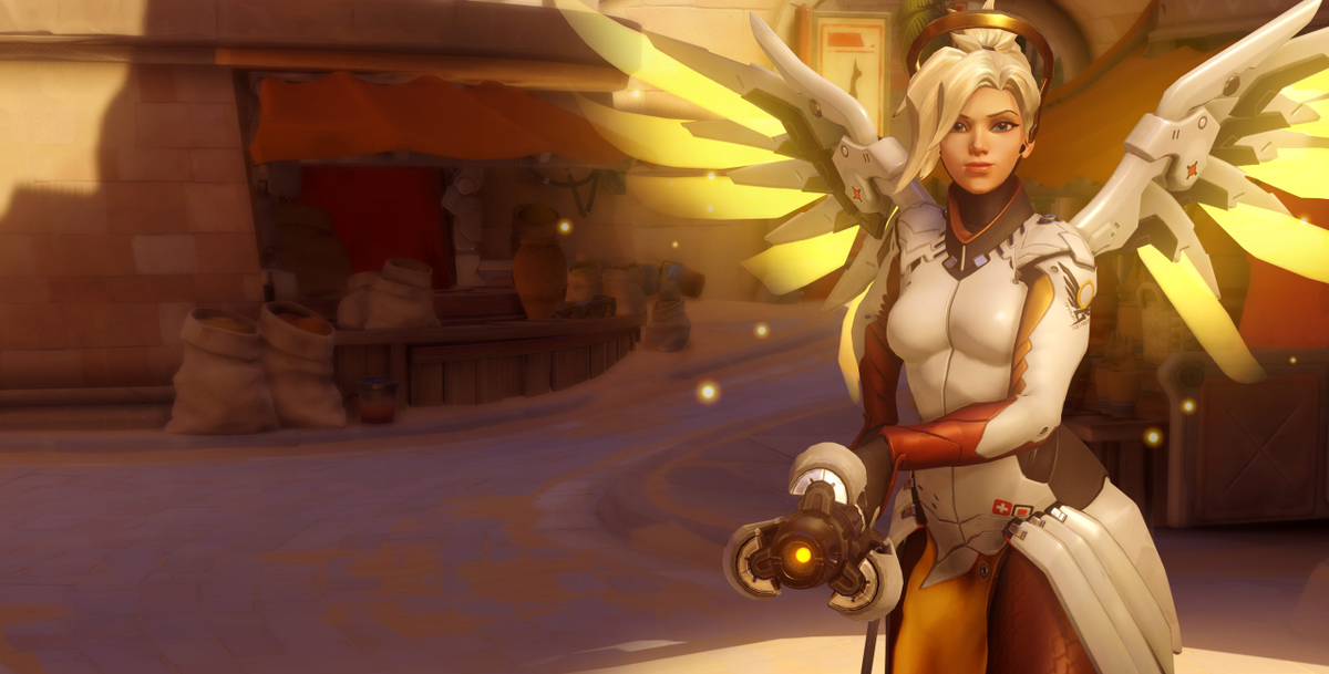 Overwatch Mercy R Overwatch footage shows Mercy | PC Gamer