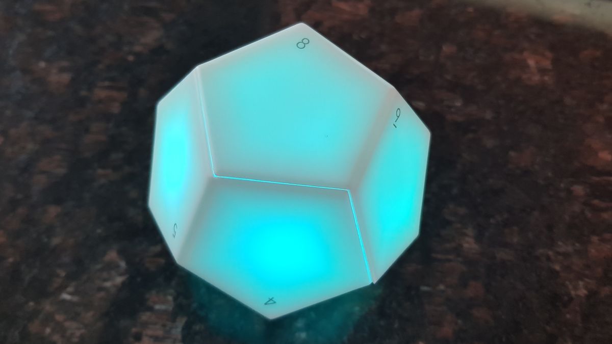 Each side can be mapped to a particular scene in the Nanoleaf or Home apps