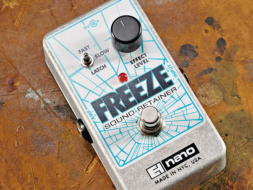 Electro-Harmonix Freeze Sound Retainer review | MusicRadar