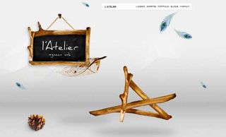 L’Atelier's new site makes subtle use of parallax scrolling