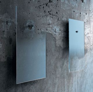 This unusual mirror was created by designer Jean-Marie Massaud