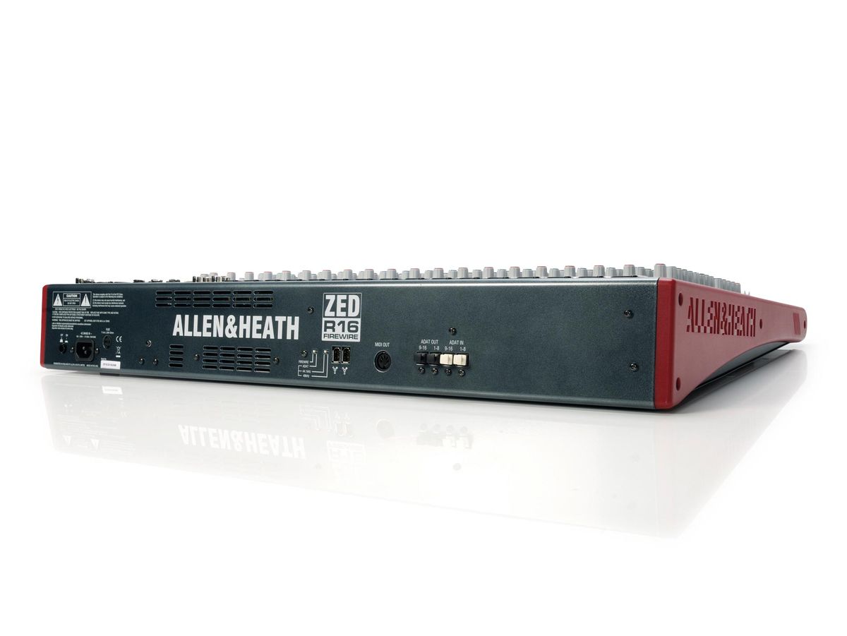 Multi-channel audio can be transferred via FireWire and ADAT.