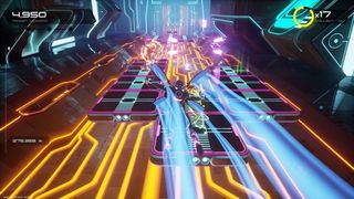 A Tron-themed infinite runner with all the lights and colors you'd ever want