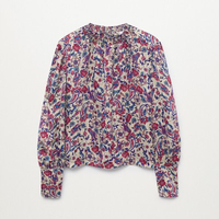 SAVE: Mango printed puff sleeve blouse
This floral printed blouse with puff sleeves is gorgeous and a fraction of the price.