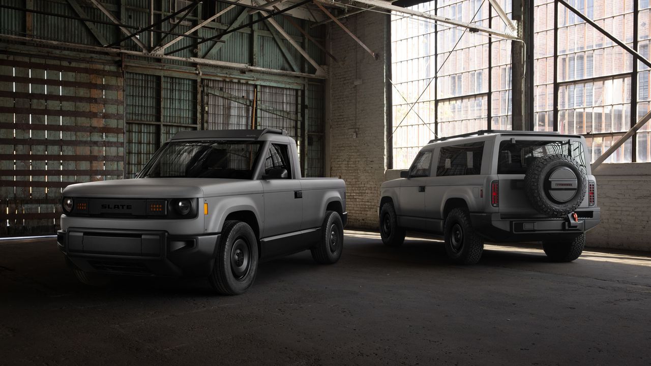 Press image of the Slate Auto, Slate Truck