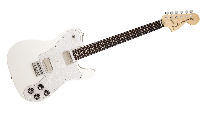 It's hard to believe that Shiflett's Tele is an off-the-shelf Mexican-built instrument