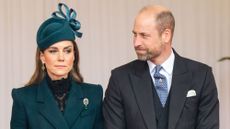 Prince William, Prince of Wales and Catherine, Princess of Wales during the State Visit of the Sultan Of Oman to the UK on October 20, 2026