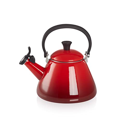Le Creuset 1.7 Quart Kone Teakettle, Red