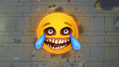 The emoji logo in horror game REPO.