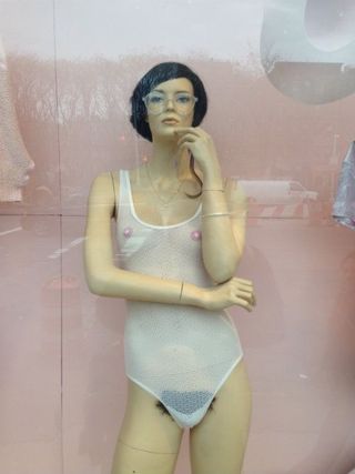 Mannequin with Pubic Hair - Front View