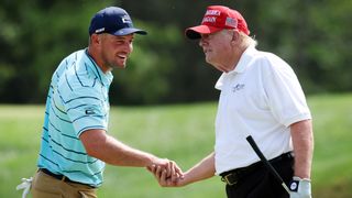 Donald Trump and Bryson DeChambeau