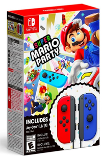 Super Mario Party + Red &amp; Blue Joy-Con Bundle: $99 @ Amazon